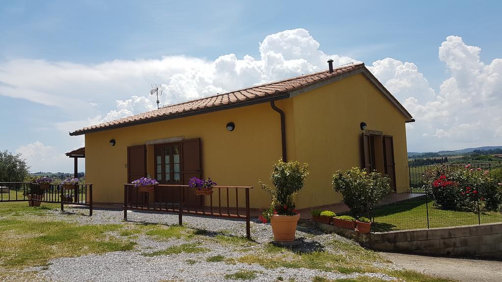 Вилла Casina Di Pacina Аббадия-ди-Монтепульчано Экстерьер фото