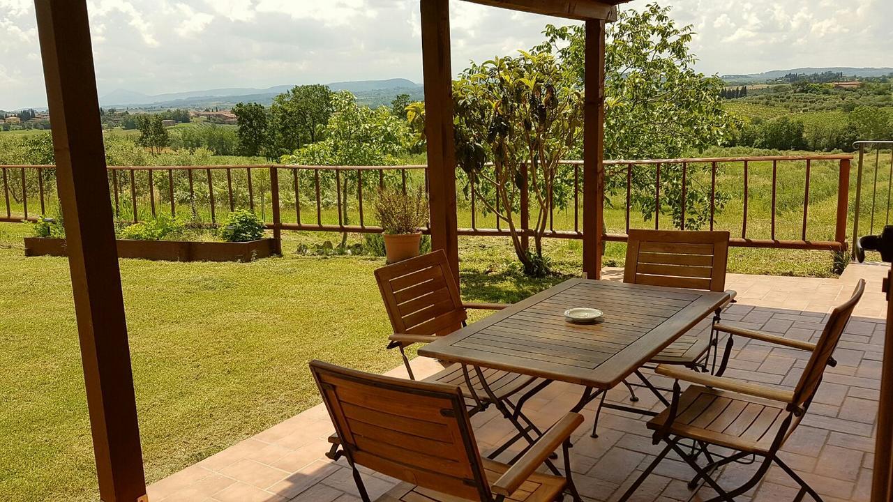 Вилла Casina Di Pacina Аббадия-ди-Монтепульчано Экстерьер фото